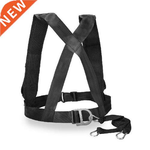 Nylon Sled Harness with Shoulder Straps Chest Vest Belt