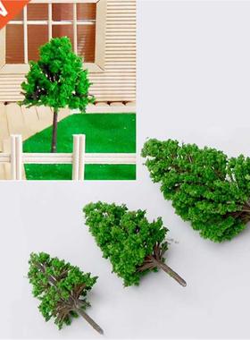 NEW 10Pcs/lot Scale Architectural Mini Model rees Layout Tra