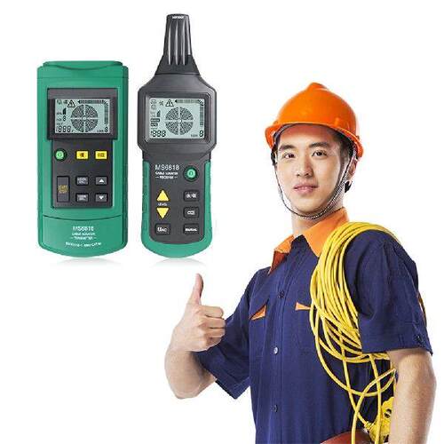 MS6818 Professional LCD Cable Tester Wire Tracker Metal