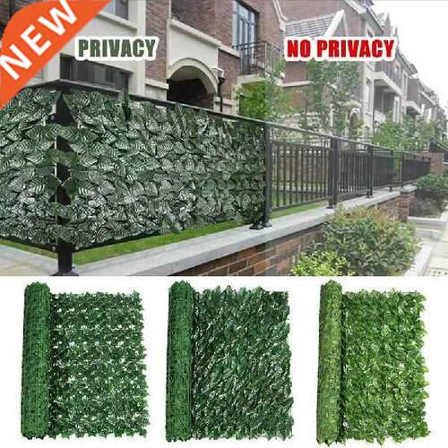Artificial leaf Outdoor Decor Green Wall Fence Greenery