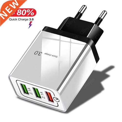 USB Chargers Quick Charge 3.0 4.0 Fast Charging Smart Mobil