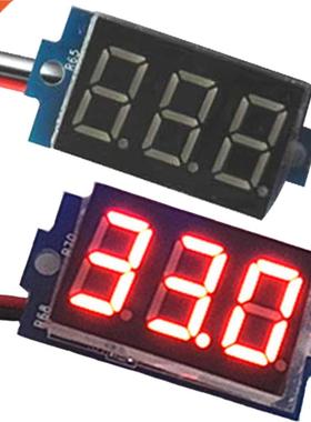 Direct Current DC 0-99.9V 0.36 Inch Red LED Display Voltmete