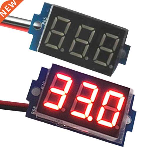 Direct Current DC 0-99.9V 0.36 Inch Red LED Display Voltmete