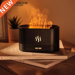 180ML USB Essential Oil Diffuser Simulation Flame