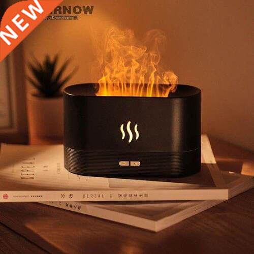 180ML USB Essential Oil Diffuser Simulation Flame