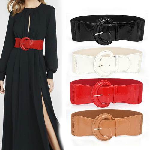 Elastic Band Waist Belt Waist Corset Belt Elastic Cummerbund
