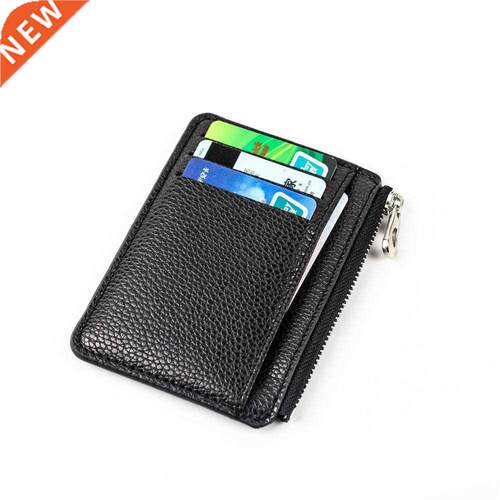 Slim Wallet Purse PU Leather Women Card Holder Leather Unise