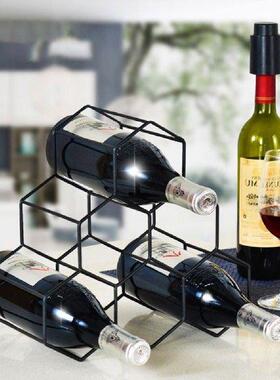 Honeycomb Wine Rack Metal Wine Bottle Storage Wine Holder