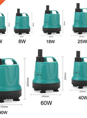 Water pump Fish tank submersible pump Bottom suction pump Wa