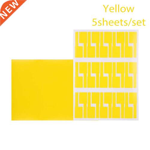 150/00Pcs seful Colorful Self-aesive Cable Labels Waterpr