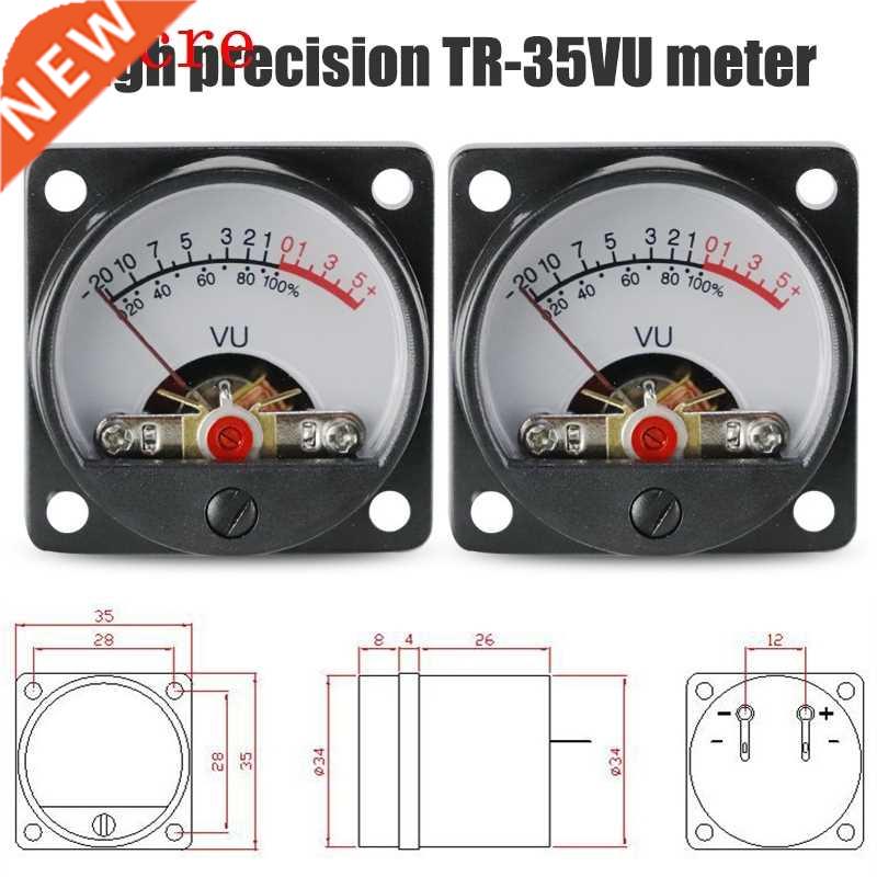 TR-35 VU Meter Head Power Amplifier DB Meter Sound Pressure