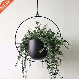 Metal Hanging Flower Pot Plant Hangers Chain Macrame Garden