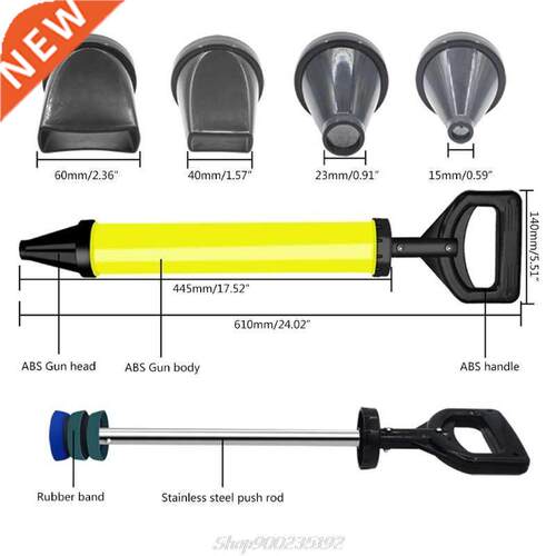 Caulking Gun Cement Lime Pump Grouting Mortar Sprayer Applic