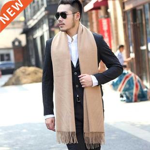 New Artificial Cashmere Scarf Men's Winter Warm Pashmina Sha