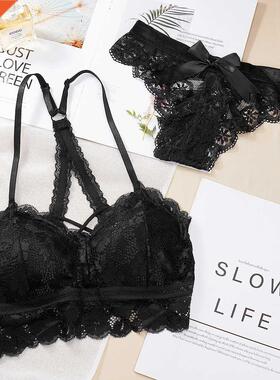 Women's Underwear Set Sexy Beauty Back Bra Lace Push