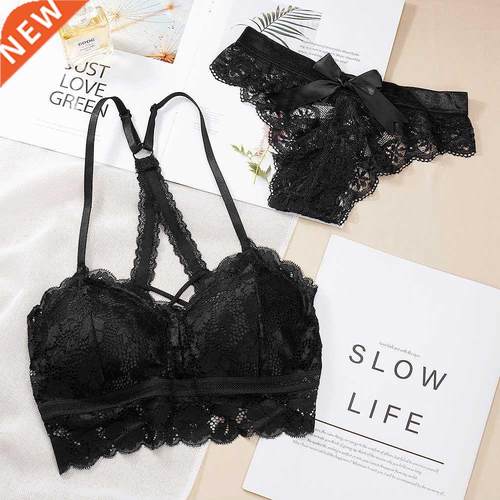 Women's Underwear Set Sexy Beauty Back Bra Lace Push