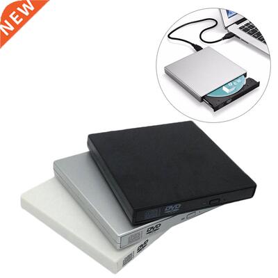 Slim External USB 2.0 DVD Drive CD RW Writer Burner Reader P
