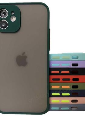 Shockproof Armor Matte Case For iPhone 13 12 11 Pro Xs Max X