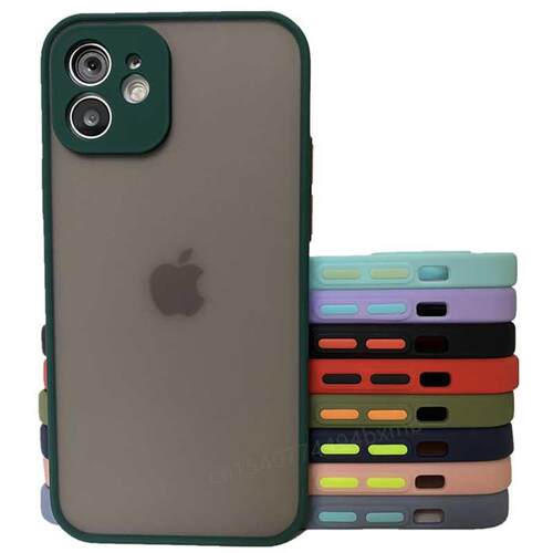 Shockproof Armor Matte Case For iPhone 13 12 11 Pro Xs Max X