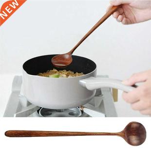 1pc Long Spoons Wooden Korean Style 10.9 inches 100% Natural