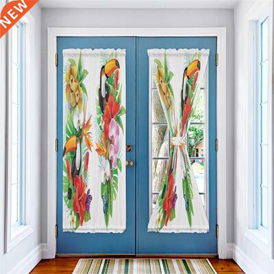 Animal Warbler Bird Tropical Flower Leaf Butterfly Door
