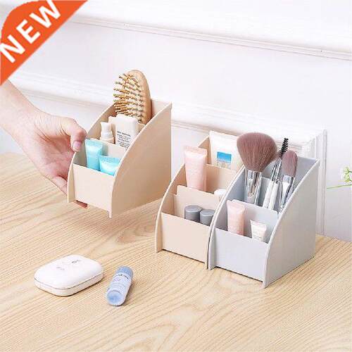 Plastc Desktop Organzer Makeup Offce Storage Contaners