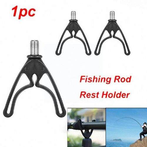 1pcs Holder U-shaped V Shape Semicircle Fishing Rod Gripper