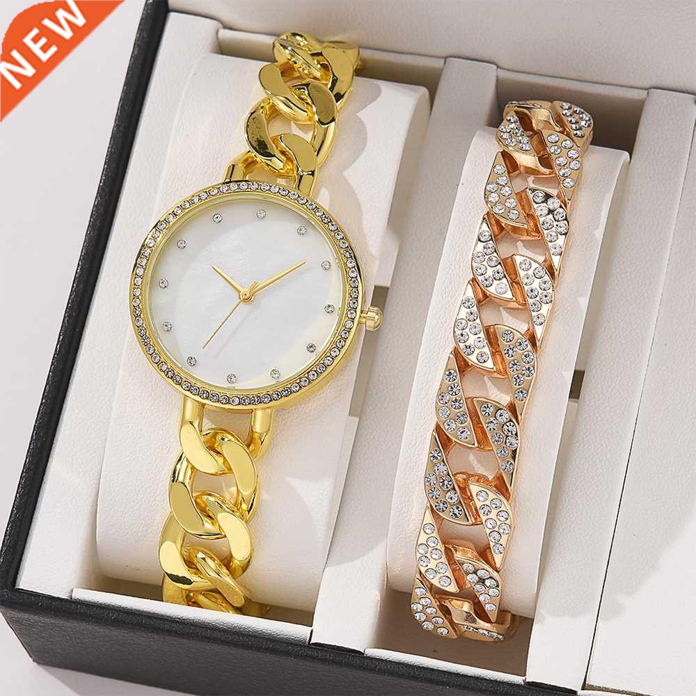 New Design Women Bracelet Watches Fashion Chains Band Simple