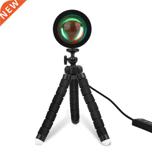Sunset Projection Lamp Full Rotation Color Changing Rainbow