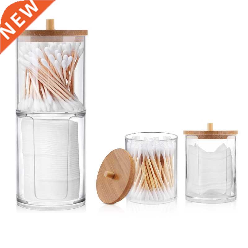 Makeup Cotton Pad Organizer Bathroom Storage Box For Cotton