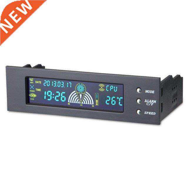 5.25in Bay Front LCD Panel 3 Fan Speed Controller CPU Temper