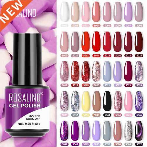 7ML Gel Nail Polish Colorful Glitter UV Nail Gel Vernis Semi