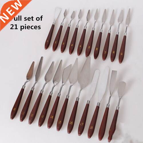 High quality 21 pcs of oil painting knifes set oil painting