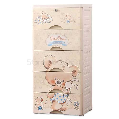 Thicken large toy storage box drawer type children's