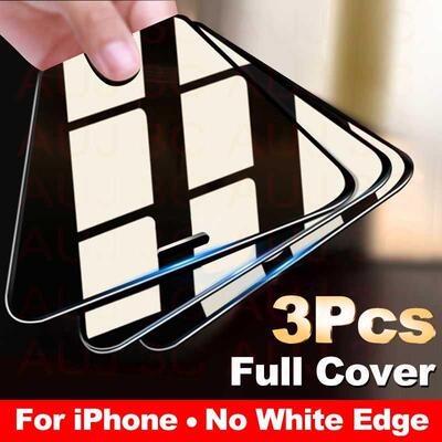 mpered Glass Film On iPhone X XR XS Max Screen Protector Cur
