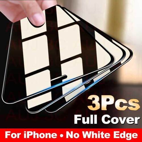 mpered Glass Film On iPhone X XR XS Max Screen Protector Cur
