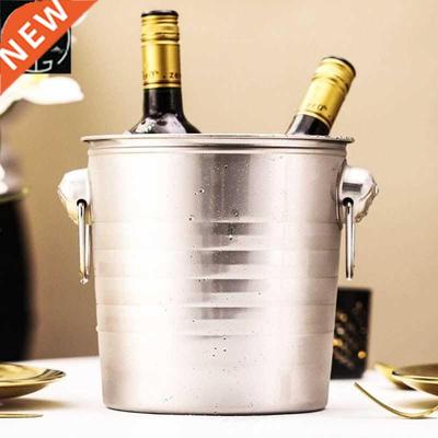 Stainless steel ice bucket bar KTV spit wine champagne