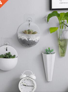 Flower Pot Home Decoration Wall Vase Wall Hanging Plastic