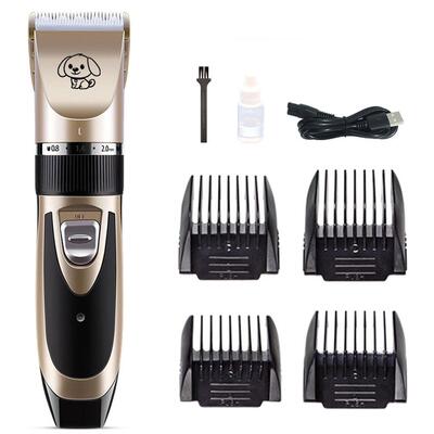 Pet clippers 1500mAh Dog shaver pet electric clipper Dog hai