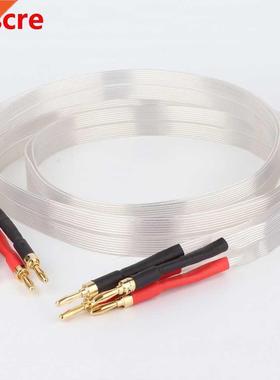 Nordost style HiFi udio Speker Cble OFC Silver Plted Spe