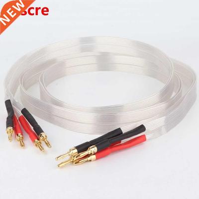 Nordost style HiFi udio Speker Cble OFC Silver Plted Spe