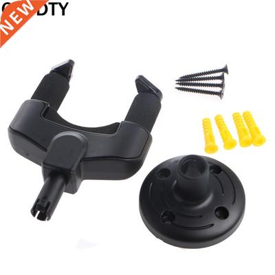 Electric Guitar Wall Hanger Mount Holder Stand Rack Hook BK