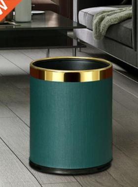 Bathroom Garbage Trash Can Luxury Metal Office Bedroom