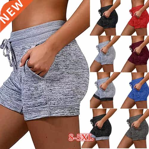 Short sleeved sports shorts for women in Size S-5XL女士短裤