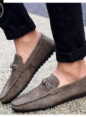 男豆豆鞋men shoes loafers male sneakers casual driving shoes
