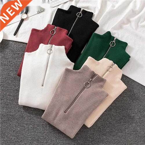 Sexy Turtleneck Sweter Women 2022 utumn Winter Clothes Sue