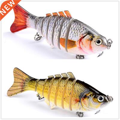 1PCS Fishing Baits Trolling Swim Minnow Wobbler Multi-sectio