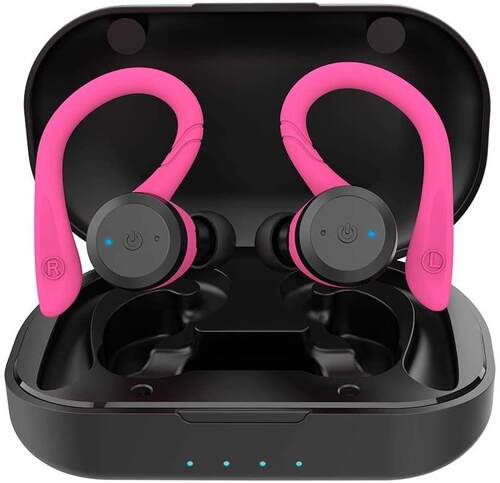 Bluetooth, Headphones True Wireless Earbuds with Charging