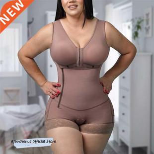 Faja Colombiana Mujer High Compression Skims Girdle With Sle