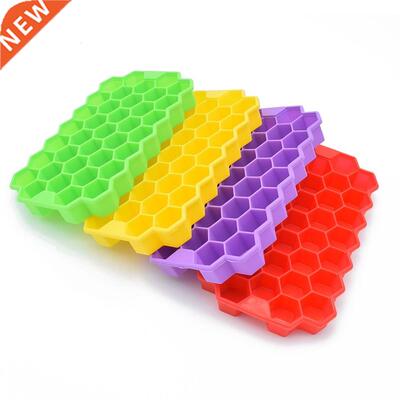 Honeycomb Design Silicone Egg Pancake Molds Rings Confection